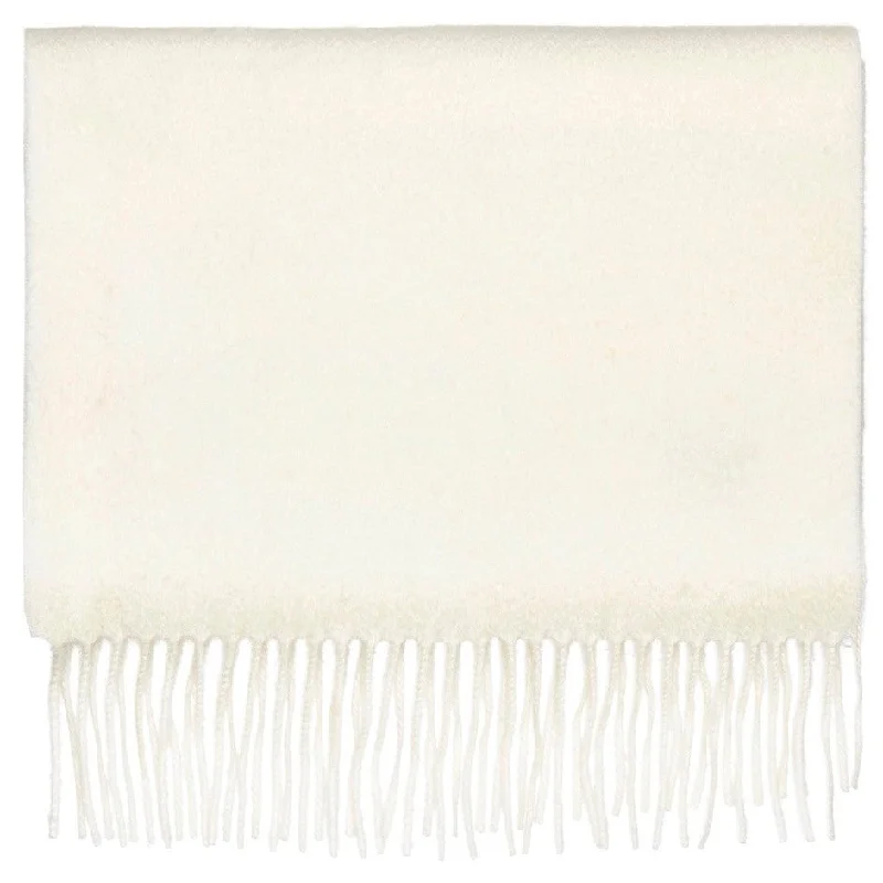 Pure Cashmere Scarf - Creamy White