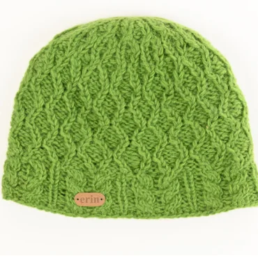 Diamond pull on  Hat Green