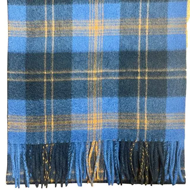 Pure Cashmere Scarf - Ancient Angus Tartan