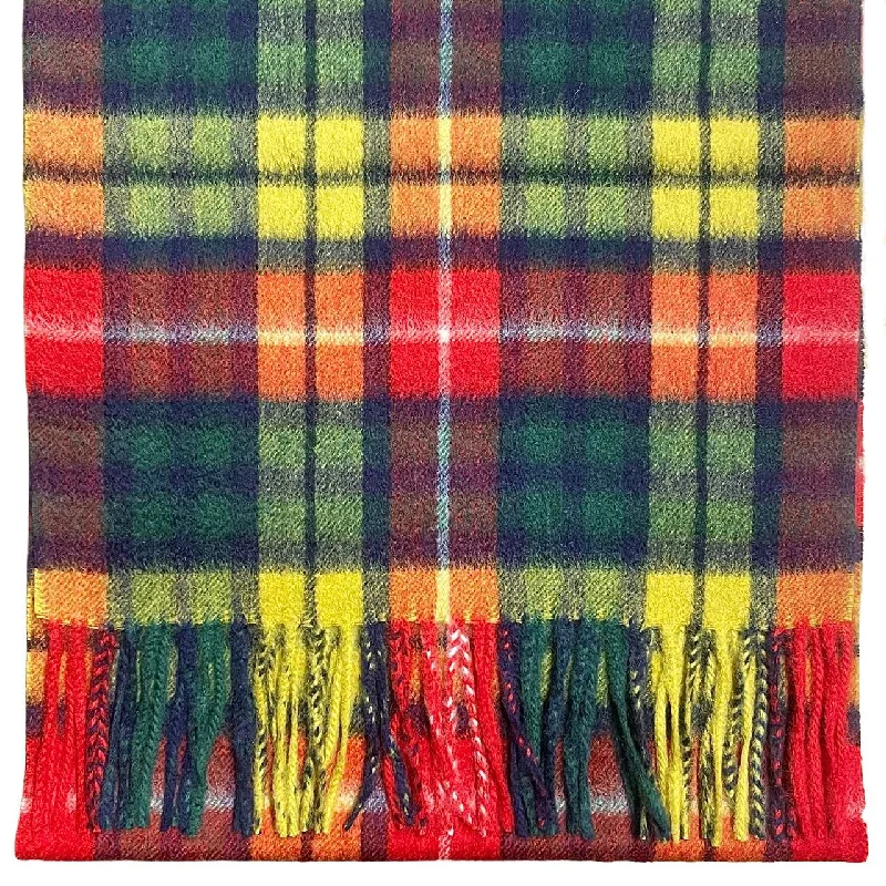 Pure Cashmere Scarf - Modern Buchanan Tartan