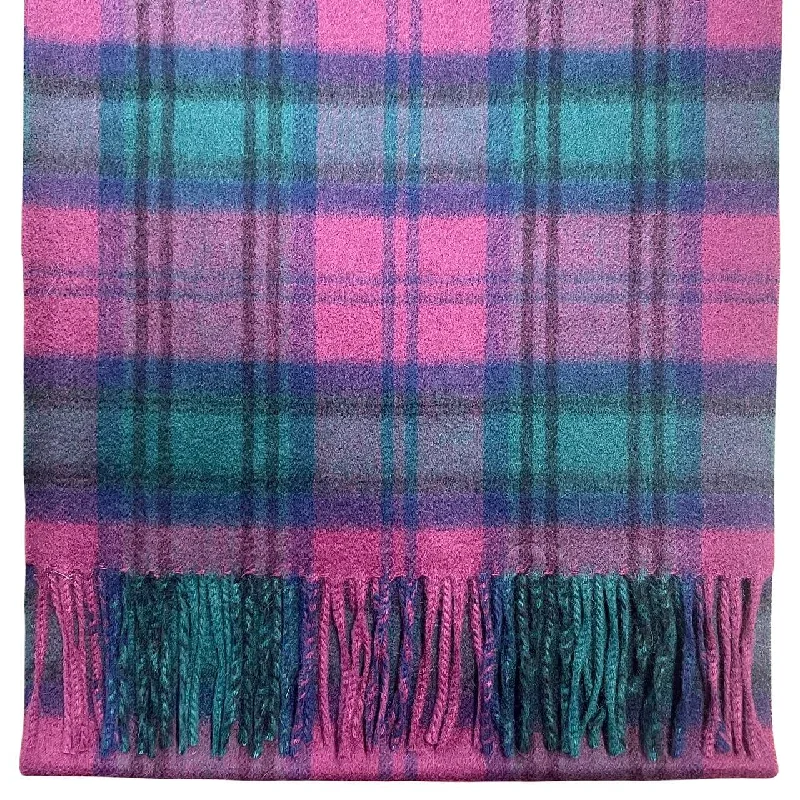 Pure Cashmere Scarf - Lindsay Tartan